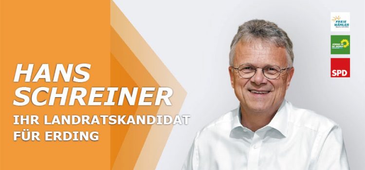 Hans Schreiner Landratskandidat Erding